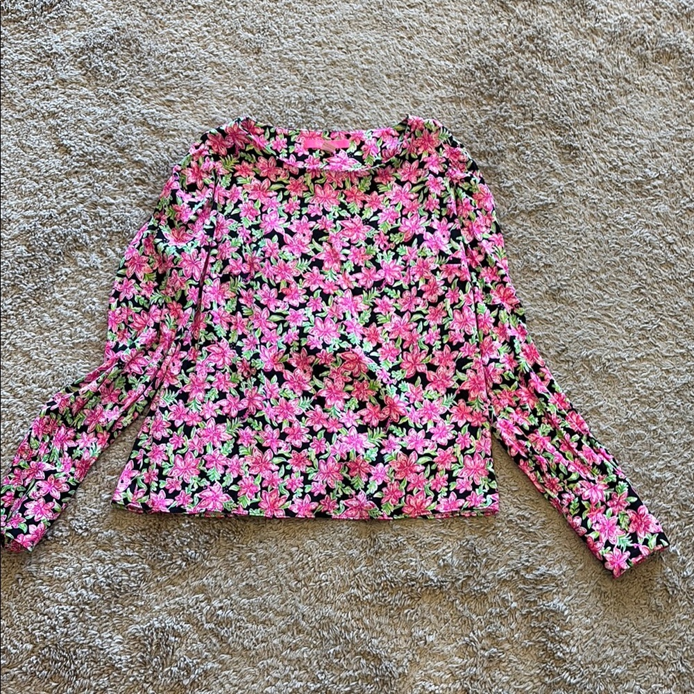 Lilly Pulitzer Floral Blouse